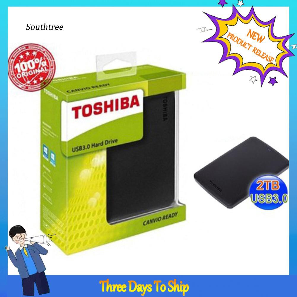 LYY_TOSHIBA 500GB/1TB/2TB High Speed USB 3.0 External Hard Disk Drive for PC Laptop