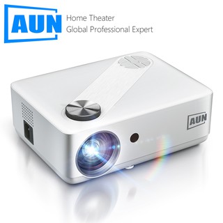 AUN AKEY8 โปรเจคเตอร์ mini โฮมโปรเจคเตอร์ โปรแจ็คเตอร์ เครื่องฉาย projector 4k wifi android เครื่องฉายหนัง โปรเจคเตอร์