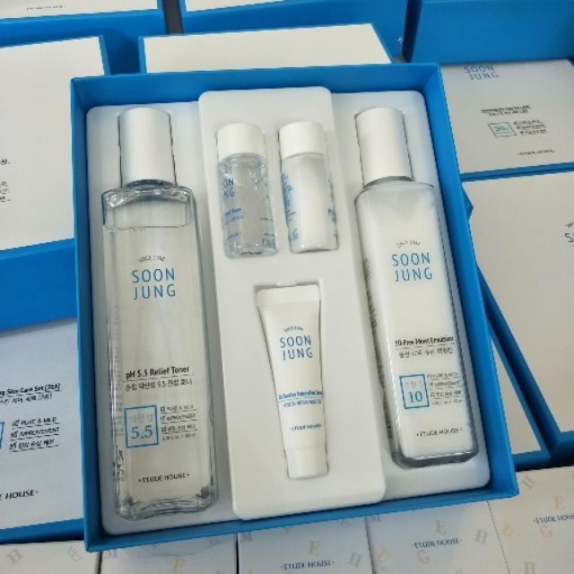 พร้อมส่ง Etude House Soon Jung Skin Care set (5 Items) - peacesarang ...