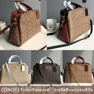 us นำเข้า⭐️ Coach ขนาดใหญ่ 91495 91016 Lillie Carryall/Women /Crossbody bag / Sling bag /handbag