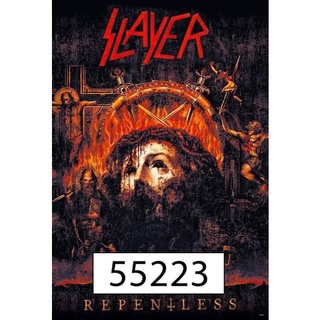 โปสเตอร์วงดนตรี วินเทจ Slayer