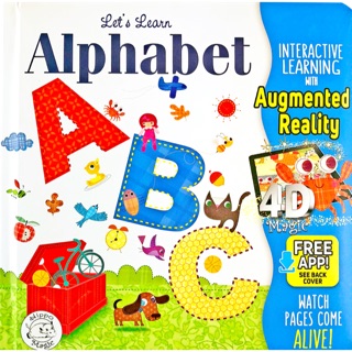 หนังสือAR สำหรับเด็ก Let’s learn Alphabet A B C