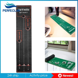 Nylon Practice Mat Putting Golf Indoor or Outdoor Training Game Aid