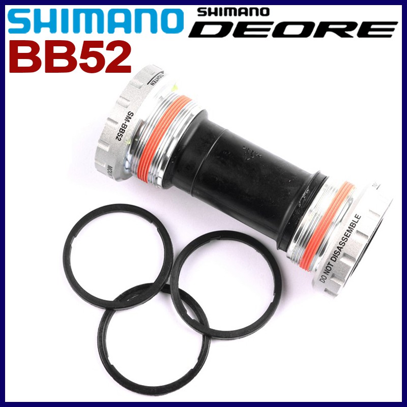 Shimano Deore SM-BB52 MT500 Alivio Hollowtech II อุปกรณ์ซีลกะโหลกจักรยานเสือภูเขา 68 73 มม. SM-MT501