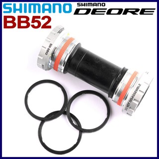 Shimano Deore SM-BB52 MT500 Alivio Hollowtech II อุปกรณ์ซีลกะโหลกจักรยานเสือภูเขา 68 73 มม. SM-MT501 ของแท้