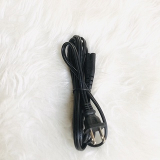สายไฟ AC แบบ 2 รูแบน ยาว 1.5M ปลั๊กเสียบแบบ 2 ขา(US Plug) สำหรับเชื่อมต่อ adapter (มือสอง) ใช้งานได้ปกติ ไม่พอใจยินดีคืน