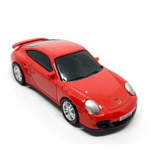 RMZ City Porsche 911 Turbo - Red Color /scale 1/64 (3 inches) no Package