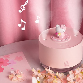 Hellokitty เครื่องทําความชื้น อโรมา เพลง บ้าน ห้องนอน ความจุขนาดใหญ่ สํานักงาน ขนาดใหญ่ หมอก ระดับเสียง