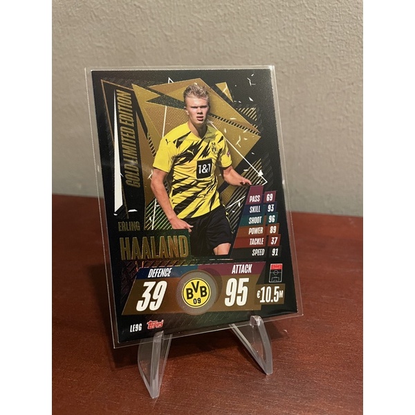 Haaland Limited Edition (Gold) - Match Attax 2020/21