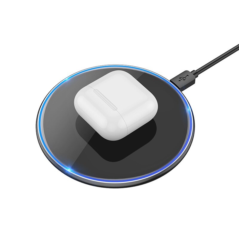 Hoco CW6 Pro Wireless Fast Charger 15W แท่นชาร์จไร้สาย รูปที่ 4
