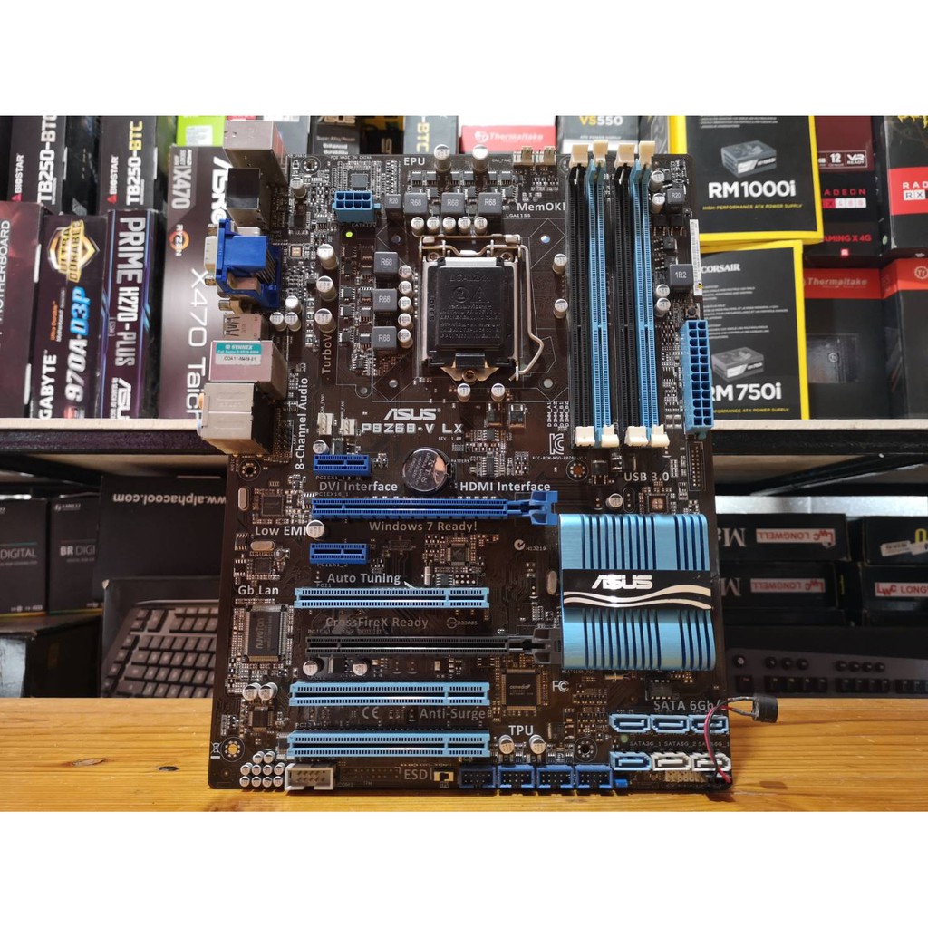 เมนบอร์ด(mainboard) Asus P8Z68V LX (socket 1155) Shopee Thailand