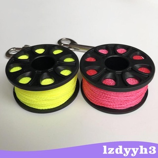 [Ready Stock] อุปกรณ์ดําน้ํา Reel Finger Spool สําหรับดําน้ําดําน้ําดําน้ําดําน้ําชมพูเรืองแสง