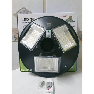 ไฟทรงกลม MP-SL360 ไฟ3ทิศทางทรงกลม โซล่าเซลล์ โคมไฟถนน LED คุณภาพสูง แสงขาว กันน้ำ 360W