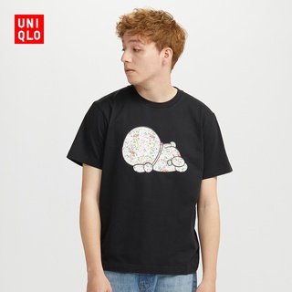 DORAEMON เสื้อยืดแขนสั้นลายโดราเอมอน ( 430192 Uniqlo ) แฟชั่นสไตล์เรียบง่าย