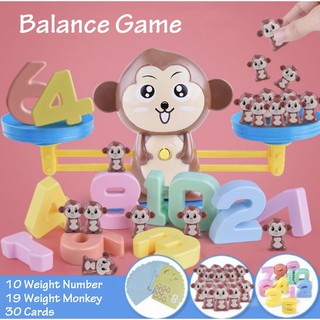 ของเล่นตาชั่ง Balance game เรียนรู้ตัวเลข ของเล่นเสริมทักษะ