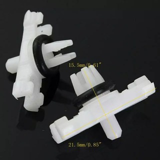 10Pcs/set for BMW E46 1998-2014 51138204858 51134501967 Top Roof Rain Gutter Moulding Trims Fastener Clips