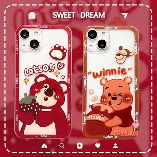 เคสโทรศัพท์มือถือแบบนิ่ม ลายการ์ตูนหมีพูห์ สําหรับ OPPO A96 A94 A54 4G A93 A74 A55 5G A53 A33 A32 A5 A9 A31 2020 A52 A72 A92 F9 A16 A15 A15S A12 A7 A5S A12E A3S F11