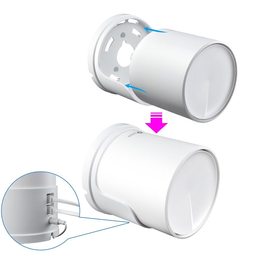 Wall Mount สําหรับ TP-Link Deco X20 X60 ทั้งบ้านตาข่าย WiFi ระบบ Wall bracket Wall Holder อุปกรณ์ประหยัดพื้นที่