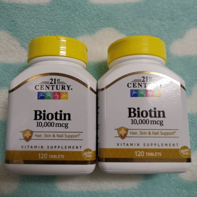 21st Century, Biotin 10000 mcg, 120 tablets
