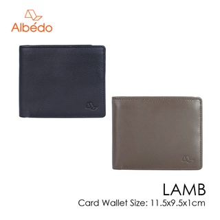 [Albedo] LAMB CARD WALLET กระเป๋าสตางค์/กระเป๋าเงิน/กระเป๋าใส่บัตร รุ่น LAMB - LB00199/LB00179