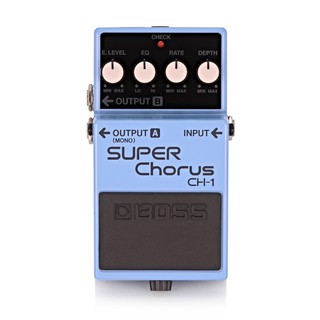 Boss CH-1 SUPER Chorus Pedal ภายใต้เครื่องหมายค้าของ Roland