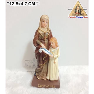 รูปปั้น นักบุญอันนา (St.Anna) คาทอลิก คริสต์ Catholic Statue Figurine religion