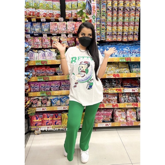 กางเกงขาม้า กางเกงขากระดิ่ง ผ้านิ่มยืดขั้นสุดดด ผ้าเรย่อน ปั๊วะปังอลังเวอร์จ่ะแม่😍🥵💯🔥 สายฝอต้องมี - รูปที่ 6