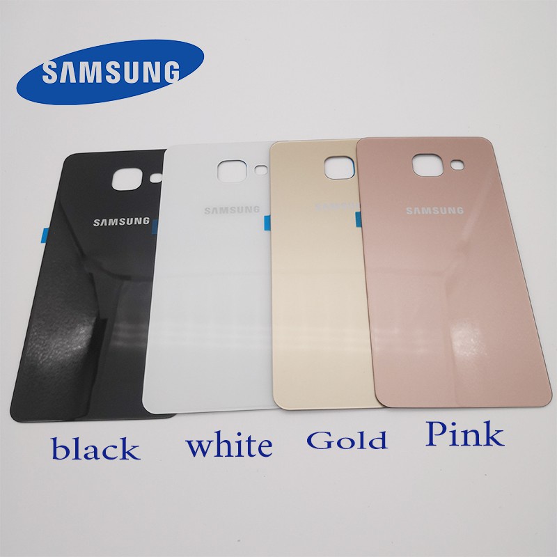 ต้นฉบับสําหรับ Samsung A7 2016 A710 A710F เคสแบตเตอรี่ด้านหลัง