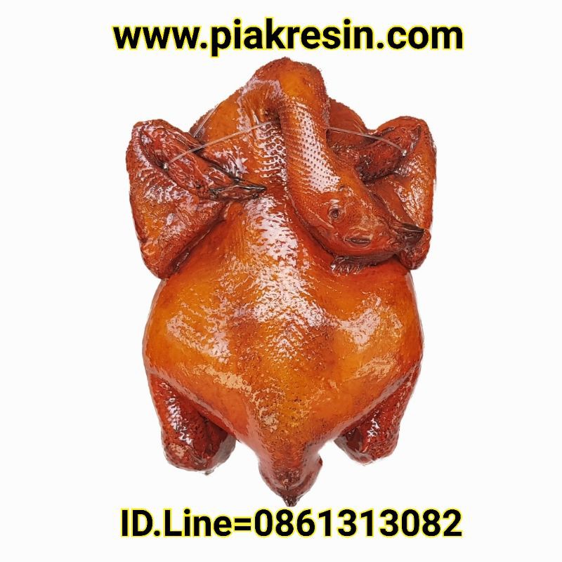 โมเดล ไก่ย่างปลอม ขนาด 2 โล  ตัวละ 740 บาท ขนาดกว้าง 17 ยาว 25 cm ไก่ย่างเรซิ่น ไก่ย่าง โมเดลไก่ย่าง ไก่เทียม ไก่จำลอง