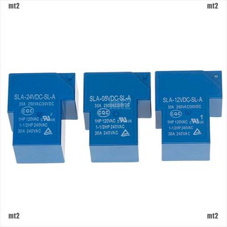 {MT2TH} รีเลย์พาวเวอร์ 5V 12V 24V T90 4 Pin SLA-05VDC-SL-A SLA-12VDC-SL-A