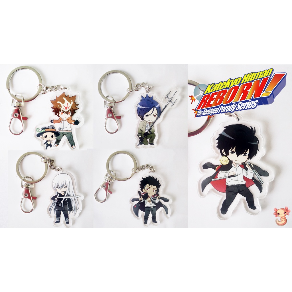 **พร้อมส่งในไทย**พวงกุญแจ Katekyo HITMAN REBORN! ครูพิเศษจอมป่วน รีบอร์น! สึนะโยชิ ฮิบาริ มุคุโร่ ซั