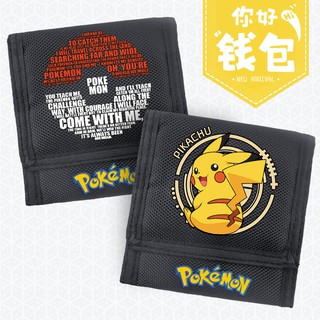 กระเป๋าสตางค์ลายการ์ตูน Pokemon Pikachu