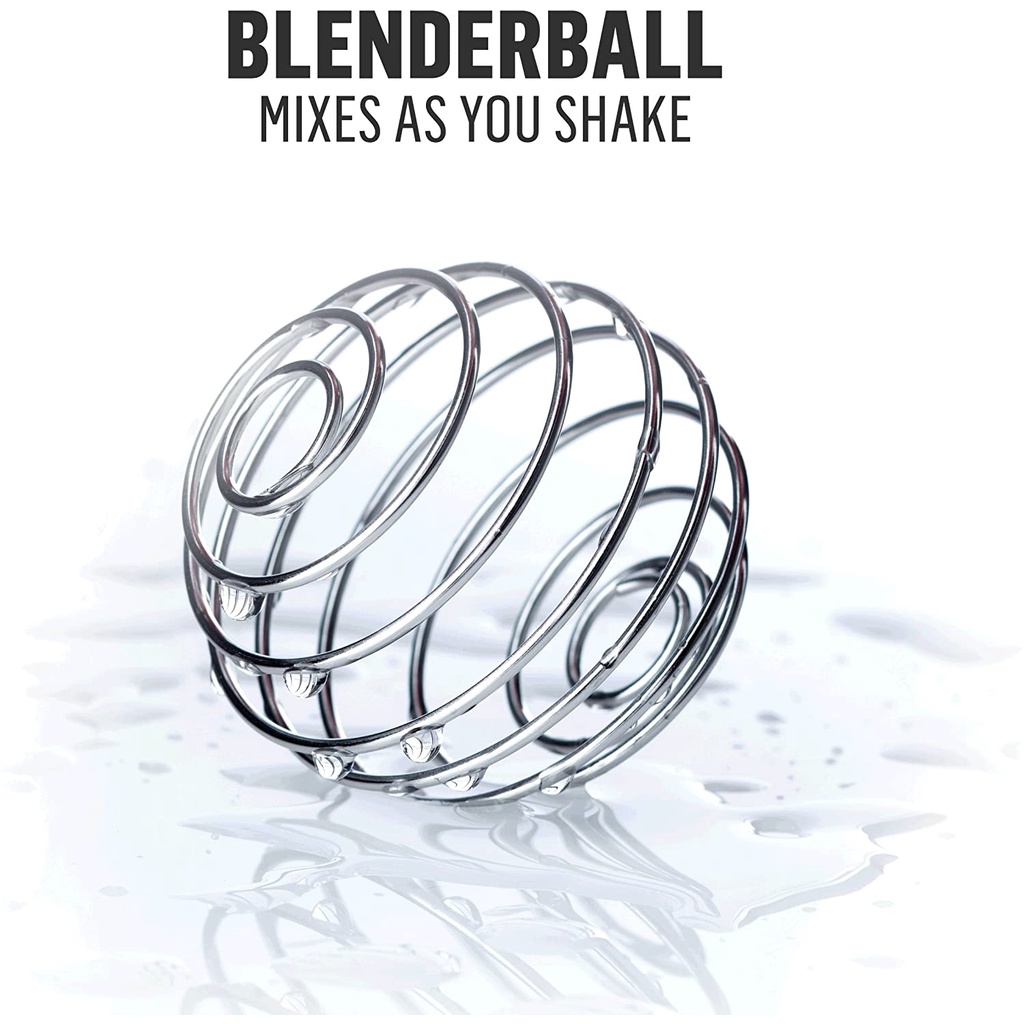 Blenderbottle Classic V2 20oz ขวดเครื่องปั่นโปรตีน BlenderBall ฐานกลม BPA ฟรี ราคา ถูกที่สุด ดีลบีเคเค แกลเลอรีภาพที่ 7