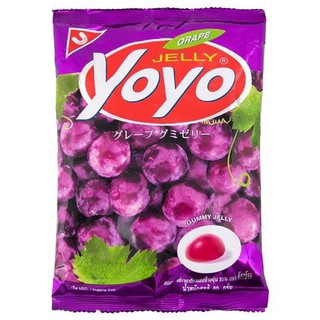 Yoyo Gummy Grape Flavor 80 g. X 3 bags