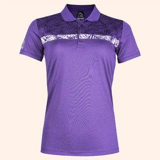 EGO SPORT EG6172 เสื้อโปโลหญิงแขนสั้น สีม่วงเข้ม