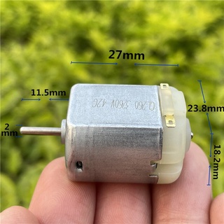 DC 3V-6V 260-3260/42 Motor 19500RPM Strong Magnetic Carbon Brush Micro 260 Flat Motor Student DIY Electronic Toys Car Sh