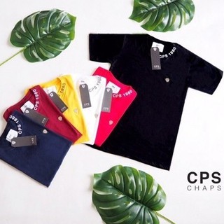 เสื้อยืดงานป้าย Cps สกรีนคอ Cotton 💯%