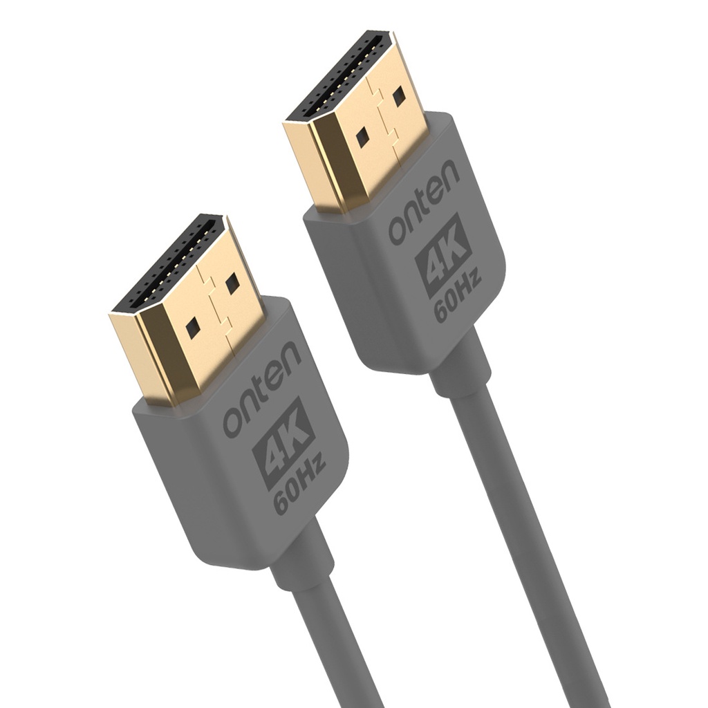 ONTEN HD161 HDMI Ultra Slim CABLE 2.0 High Speed 4K60Hz สายอ่อน สายบาง OD 3.1mm