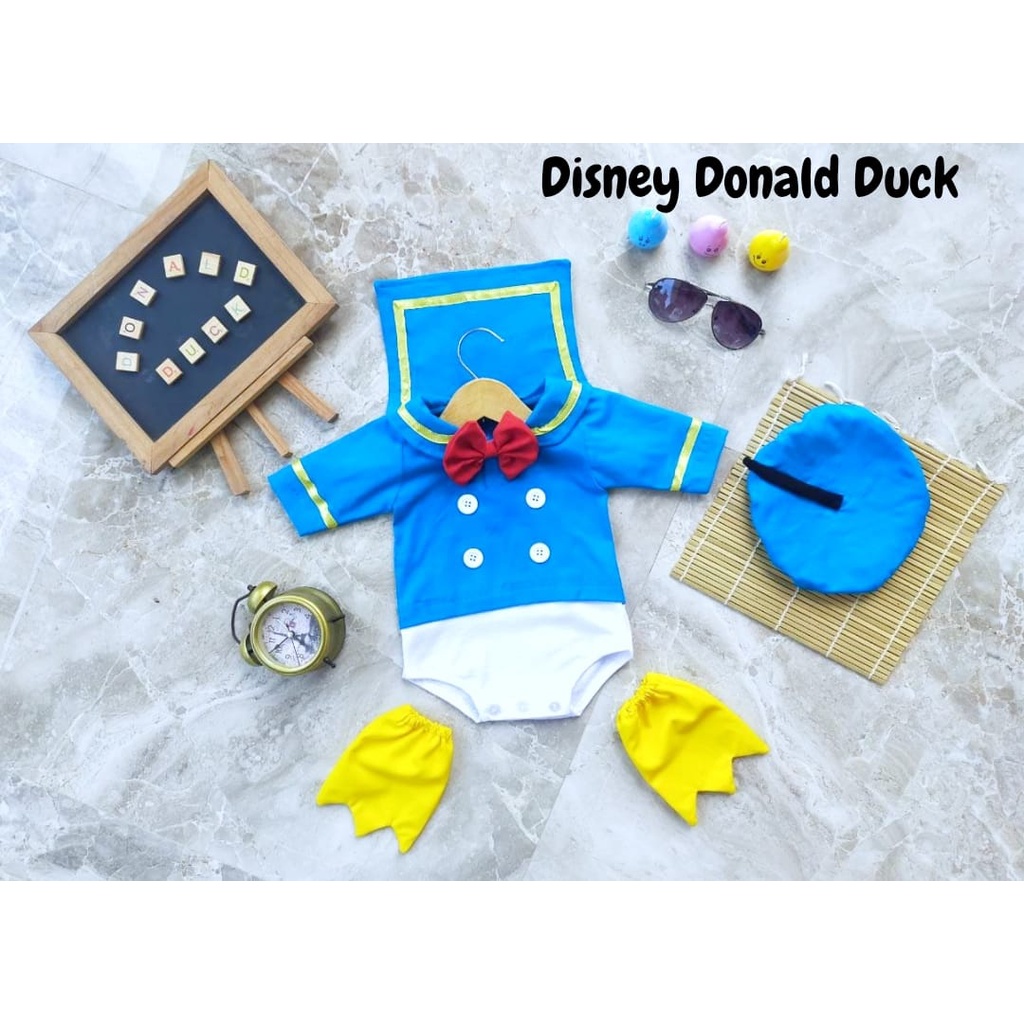 BAJUNIK_PRODUSENBAJUANAK DONALD DUCK NEWBORN COSTUME/เสื้อผ้าเด็ก/เสื้อผ้าเด็ก/NEWBORN COSTUME ขนาด 