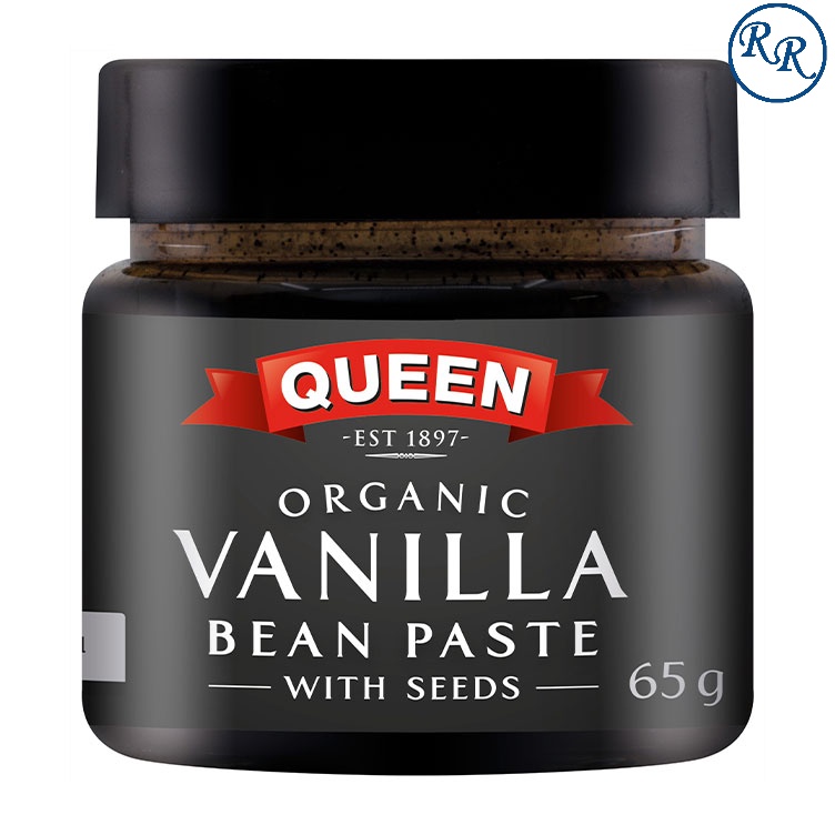 QUEEN NATURAL VANILLA BEAN PASTE 65GM (กระปุก)