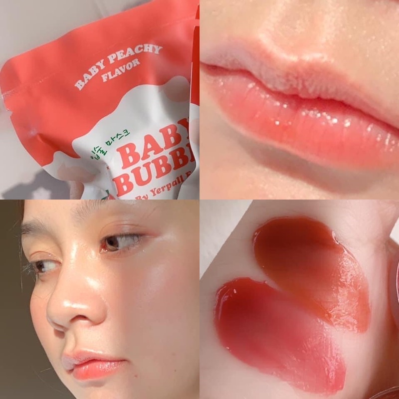 ลิปมาร์คแก้ปากดำ BABY BUBBLE Shopee Thailand