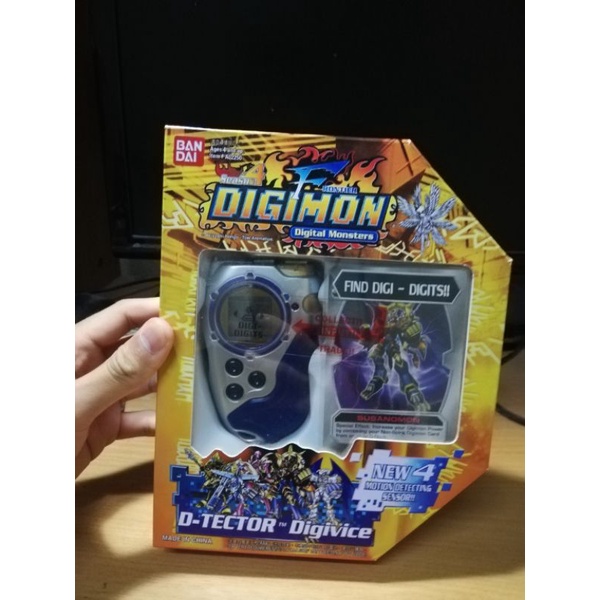 Digivice D-tector blue colour