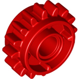 [022] ชิ้นส่วนเลโก้ Lego Part Technic, Gear 16 Tooth with Clutch on Both Sides(18946) ราคา/ชิ้น