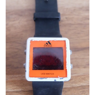 นาฬิกา Adidas LED Watch Size 38mm. สีขาว มือสอง ของแท้