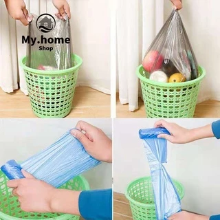 My.home_shop ถุงขยะแบบม้วน 100 ใบขนาด 45×50 1แพ็ค5ม้วน