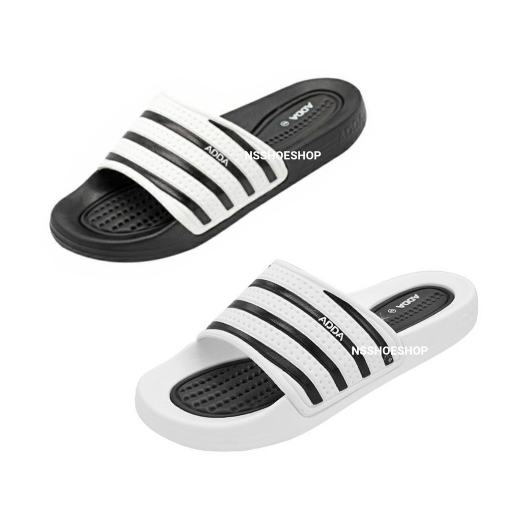 [ส่งทุกวัน] มีเก็บปลายทาง ADDA รุ่น 3T15 สีดำ แท้ 100% ทรงอาดิดาส