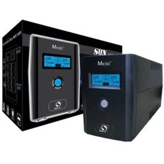 เครื่องสำรองไฟ SUN 1000VA Micro (LCD)