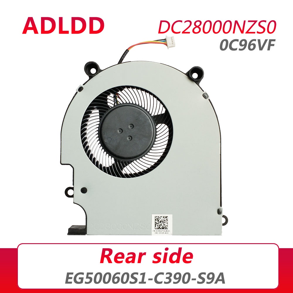 พัดลมระบายความร้อนแล็ปท็อป cooler Dell N5110 0C96VF C96VF EG50060S1-C390-S9A พัดลม DFS200005940T FL8