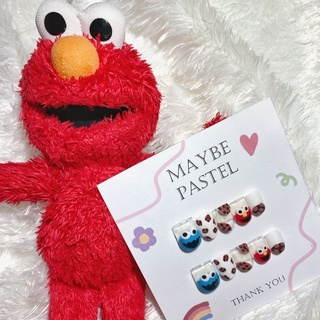 เล็บปลอม handmade | Elmo II ❤️