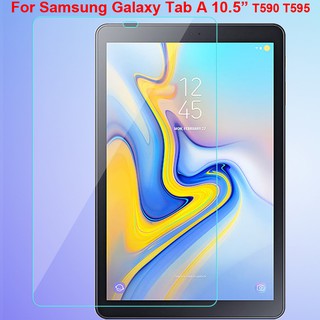 ป้องกันหน้าจอ ซัมซุง Samsung Galaxy Tab A 10.5 T590 T595 Glass Screen Protector กระจกนิรภัย tabA 10.5" การป้องกันหน้าจอ